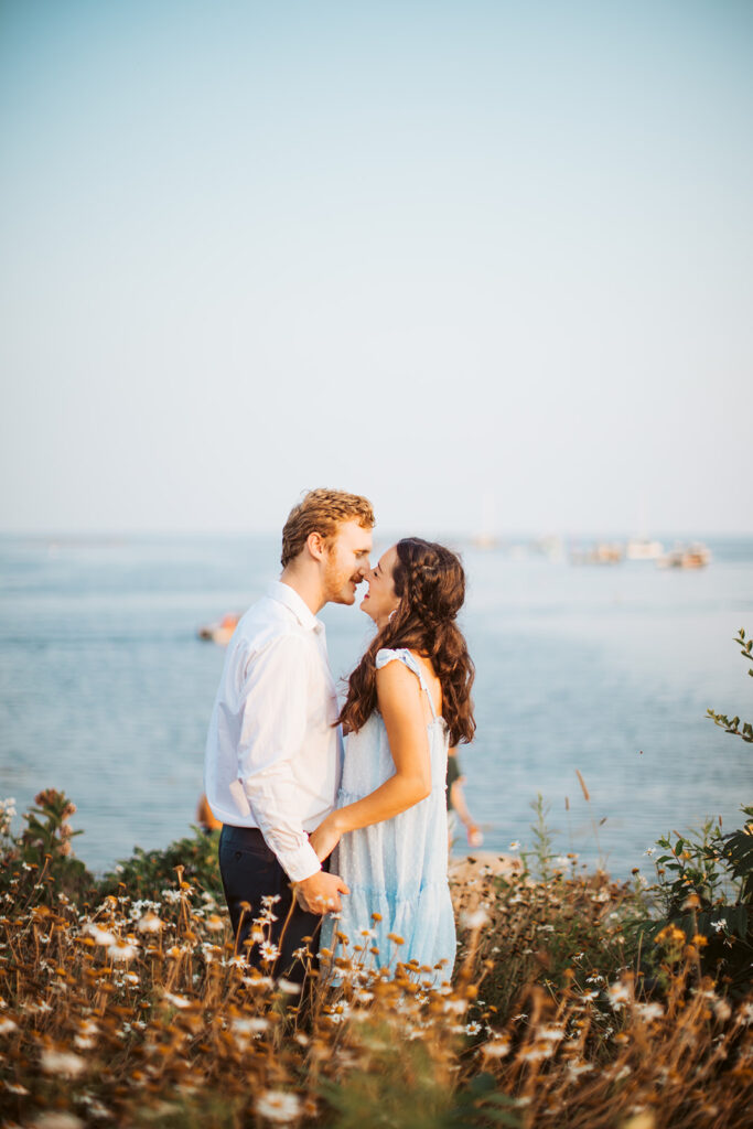 engagement photos in maine