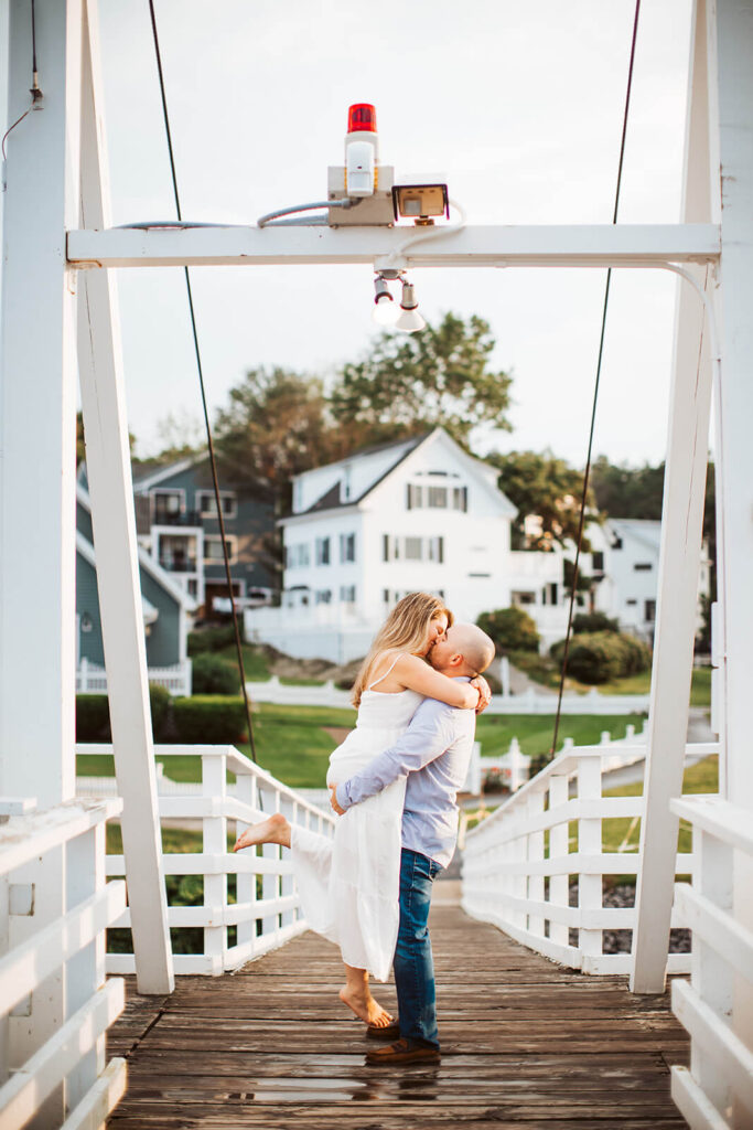 engagement photos in maine