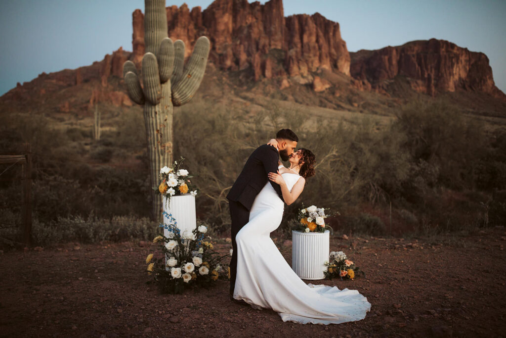 arizona elopement at lost dutchman state park