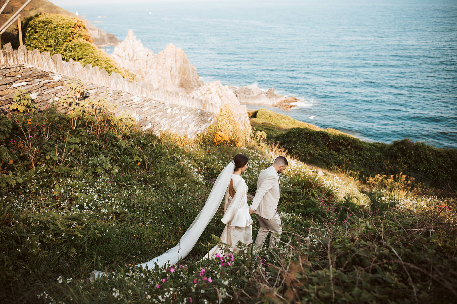 uk elopement at east treneam farm