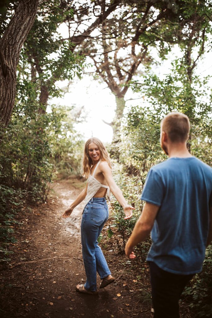 east point sanctuary engagement photos