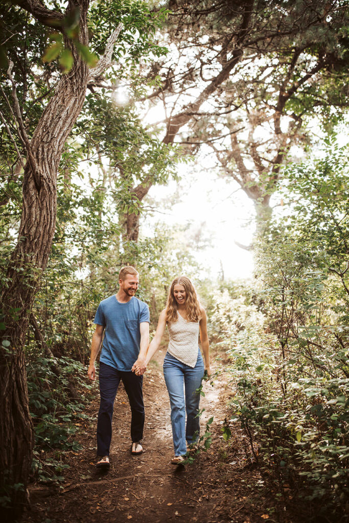 east point sanctuary engagement photos