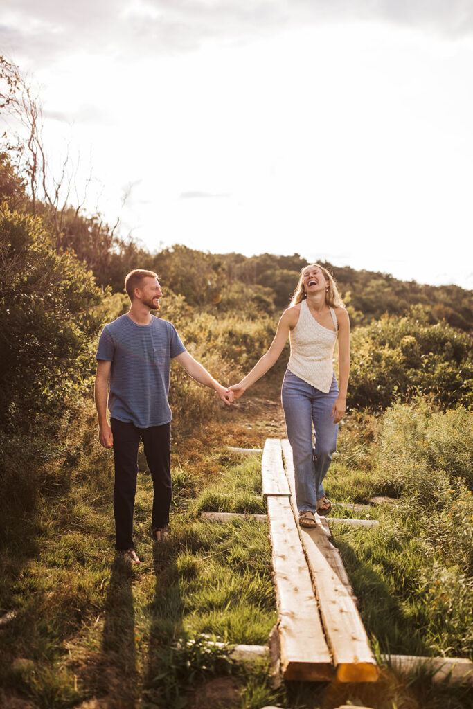 east point sanctuary engagement photos