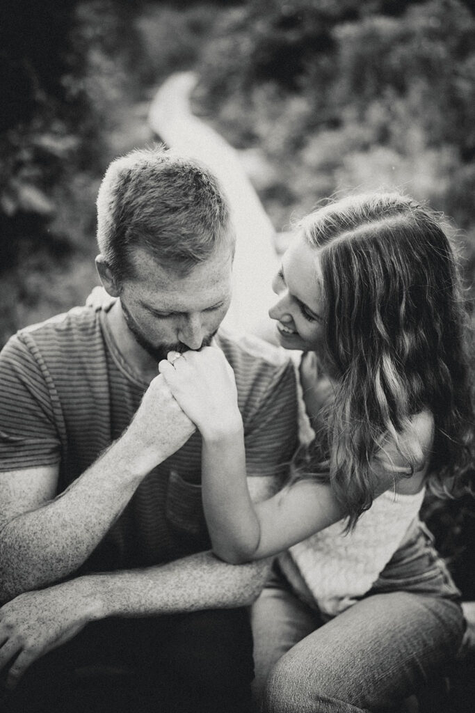 east point sanctuary engagement photos