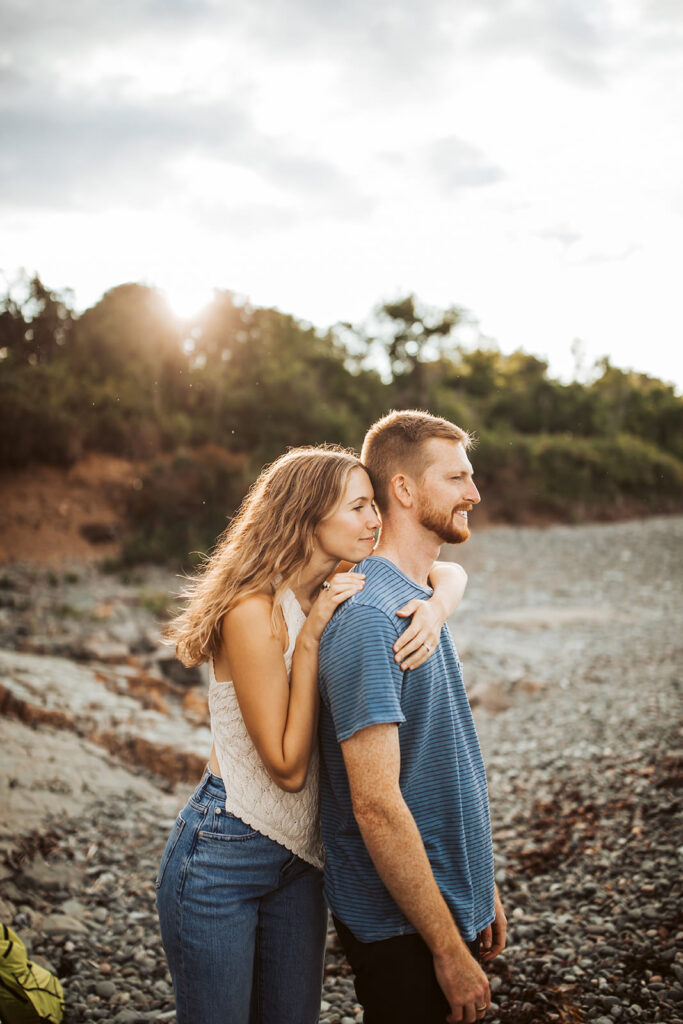 east point sanctuary engagement photos