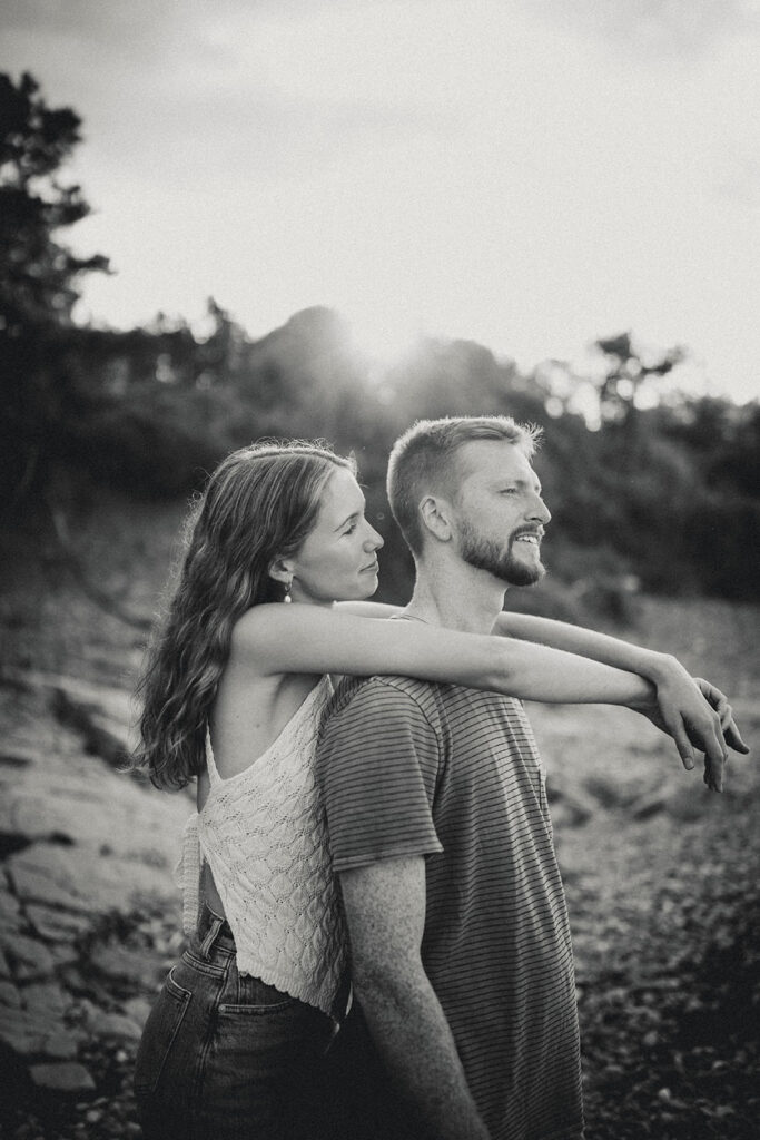 east point sanctuary engagement photos