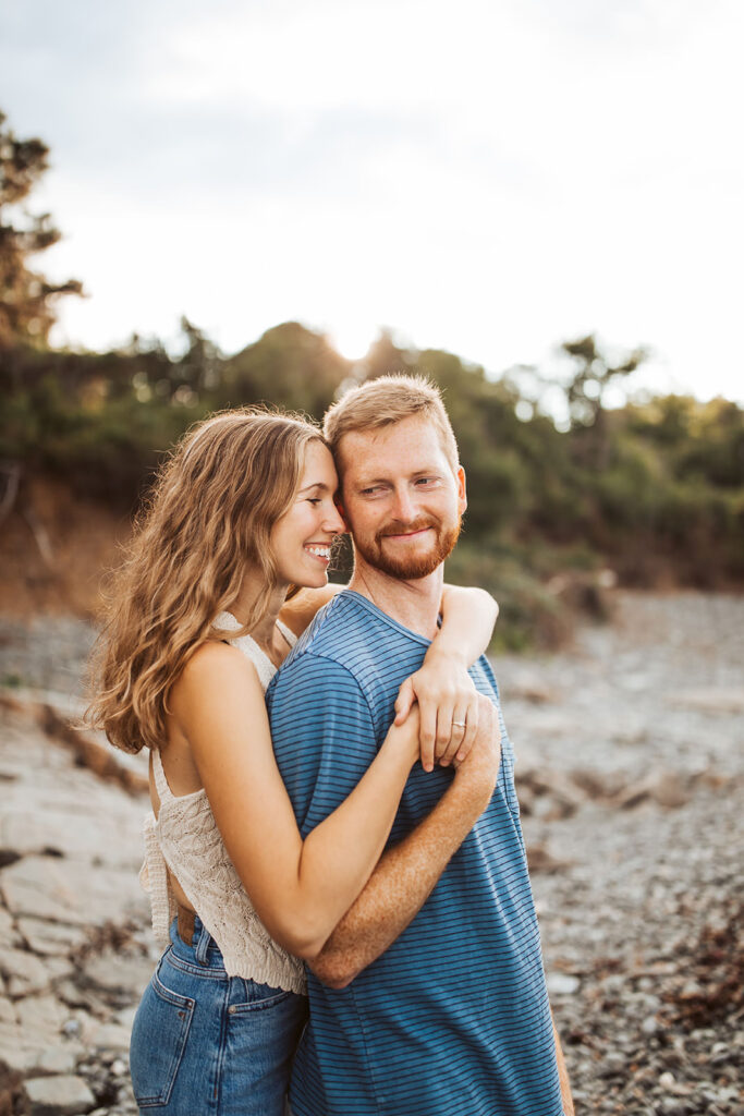 east point sanctuary engagement photos