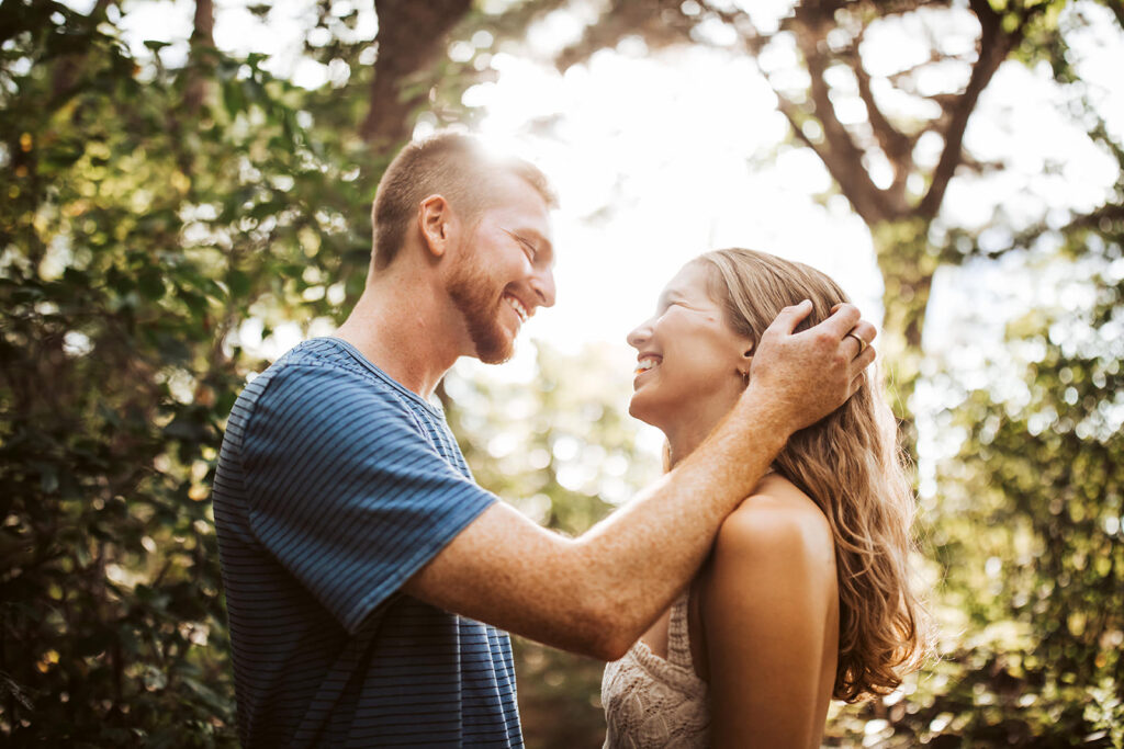 east point sanctuary engagement photos