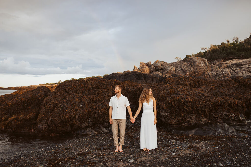 maine engagement photographer