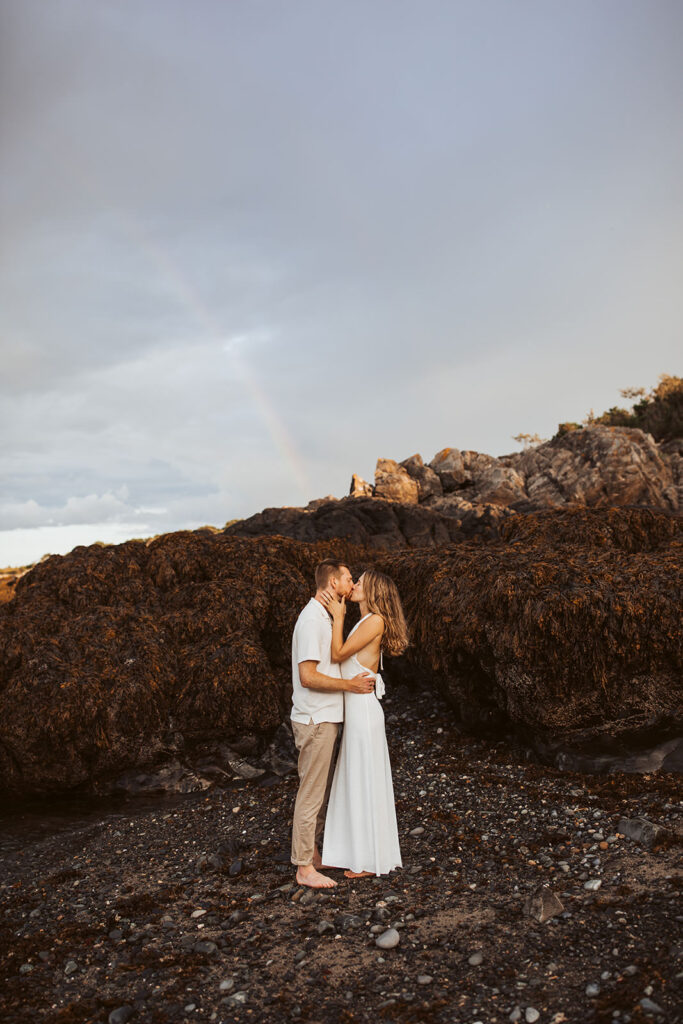 maine engagement photographer