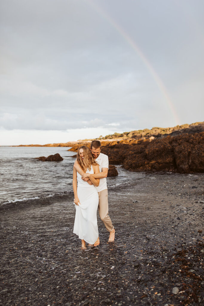 maine engagement photographer