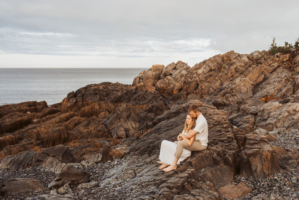 maine engagement photographer