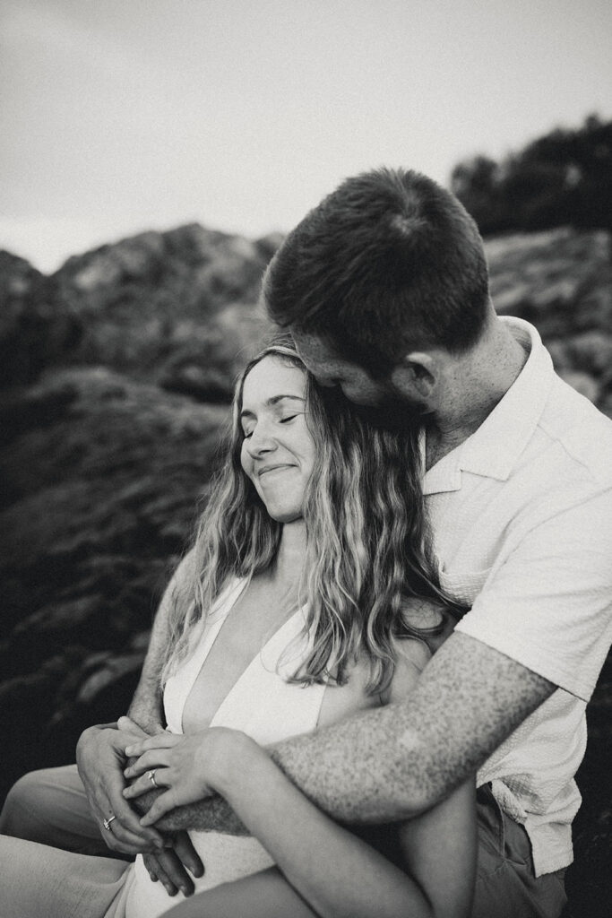 maine engagement photographer