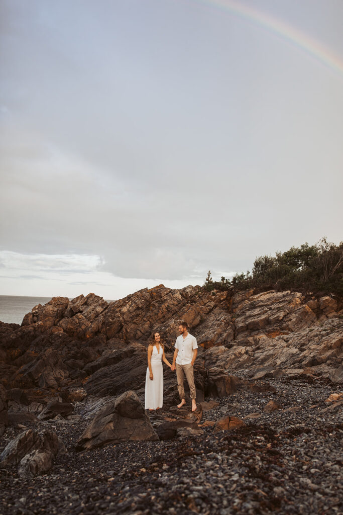 maine engagement photographer