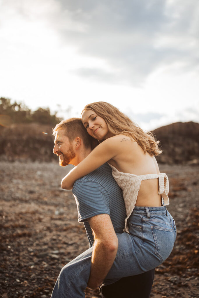 maine engagement photographer