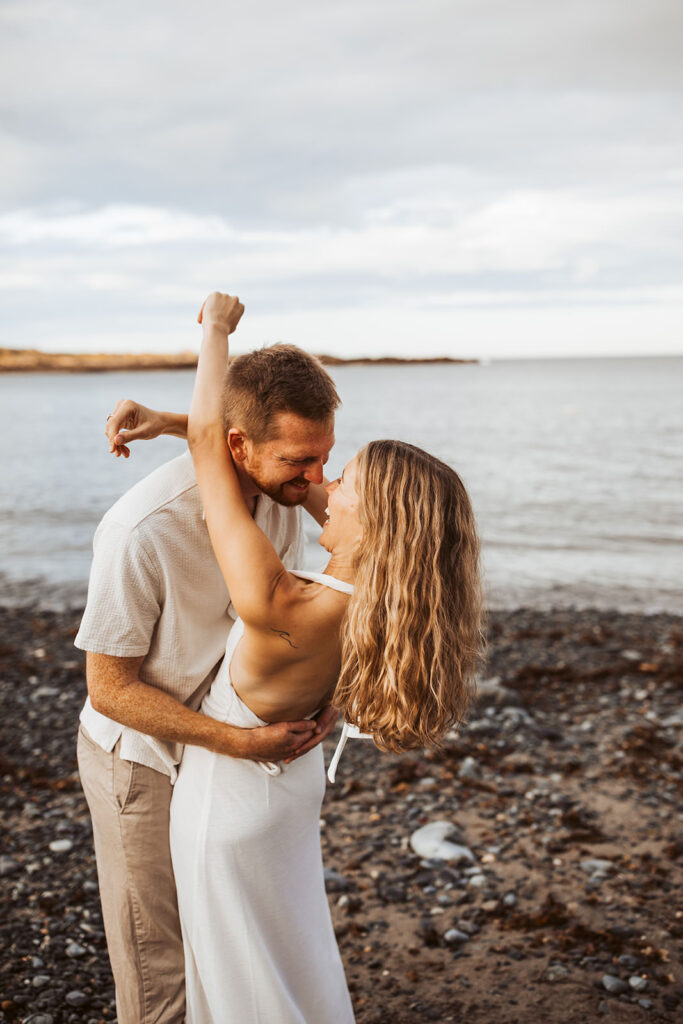 maine engagement photographer