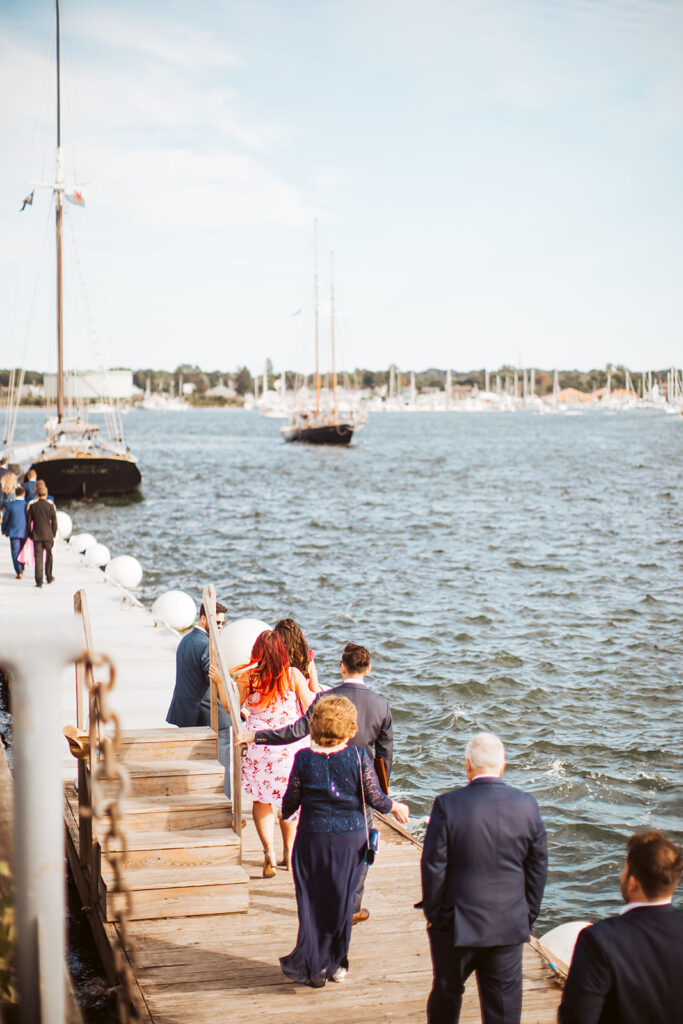 maine sailboat wedding