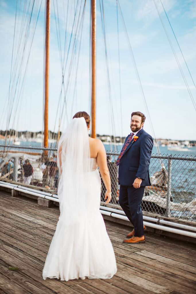 maine sailboat wedding