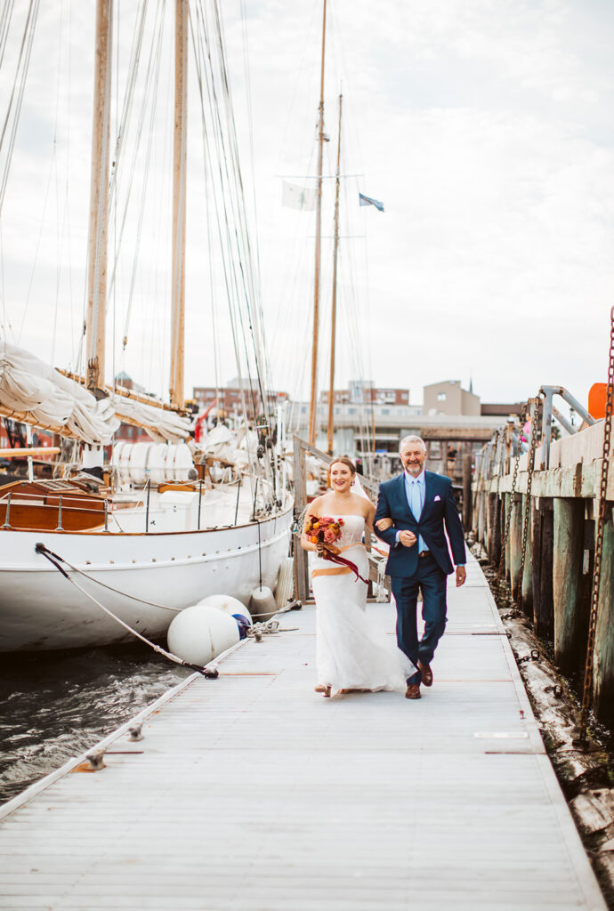 maine sailboat wedding