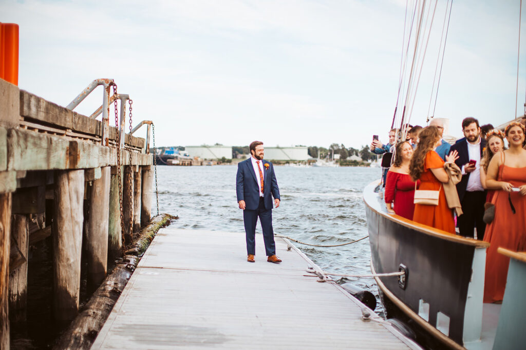 maine sailboat wedding