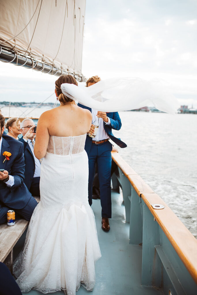 maine sailboat wedding