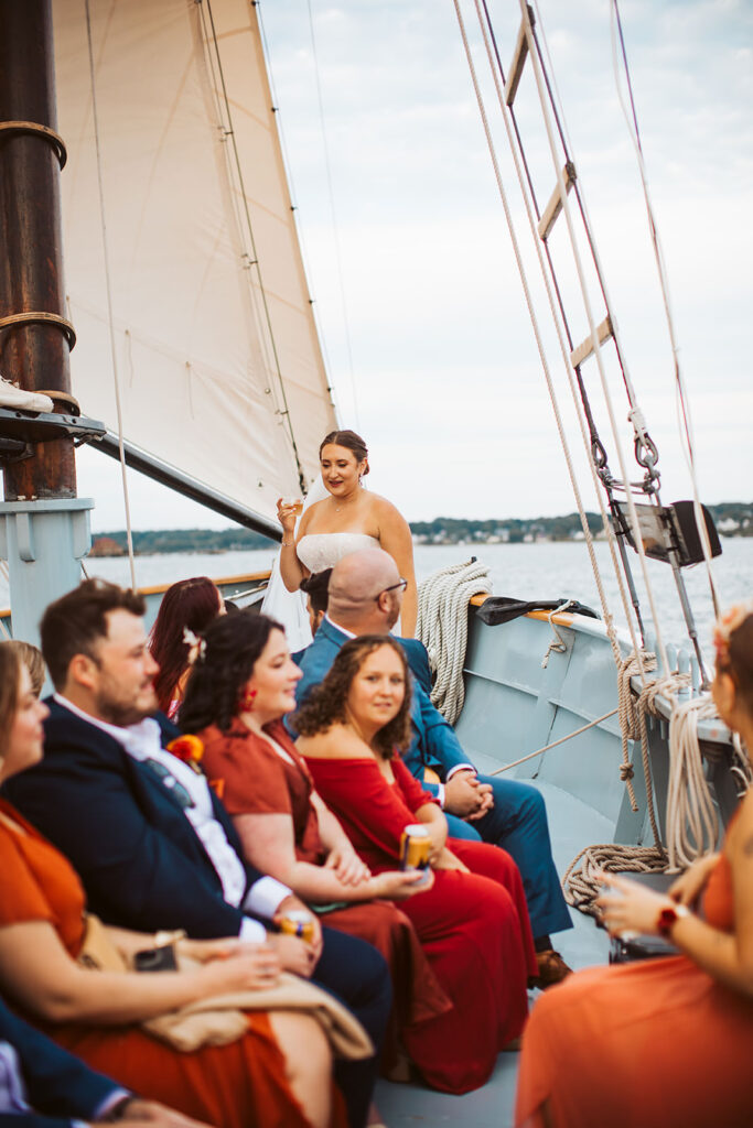 maine sailboat wedding