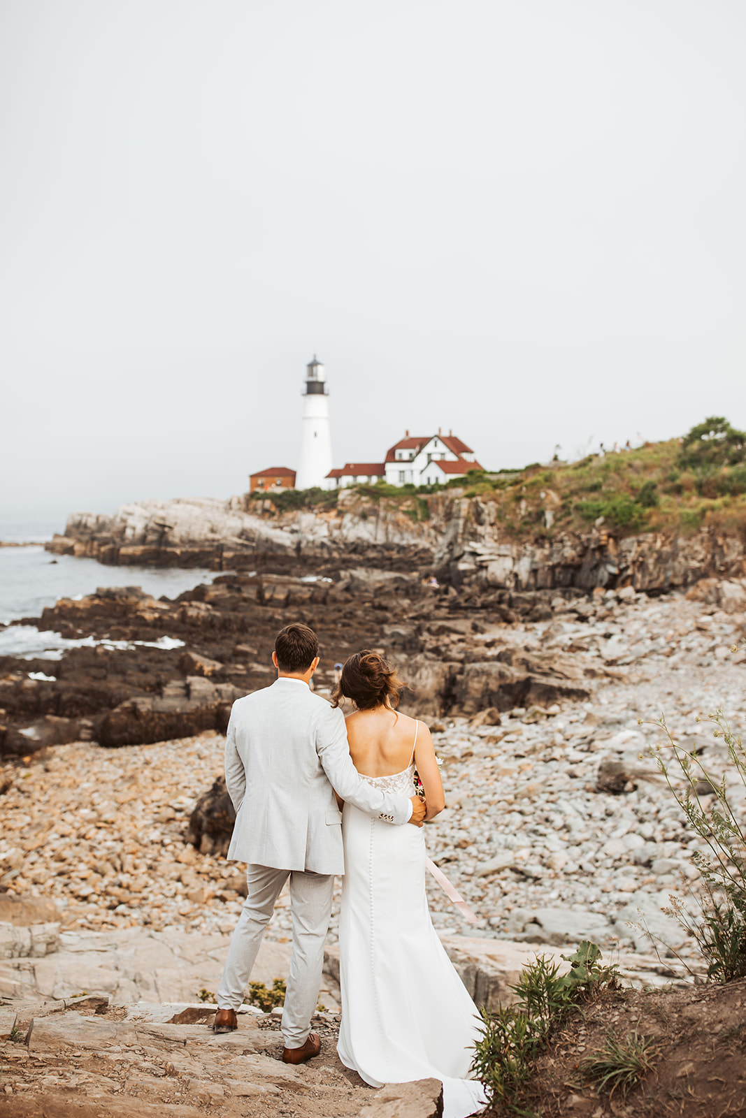 portland head light wedding