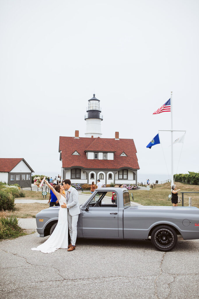 portland head light wedding