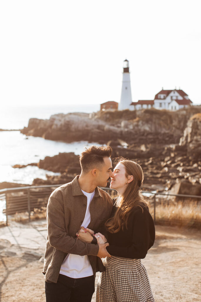 portland headlight engagement photos