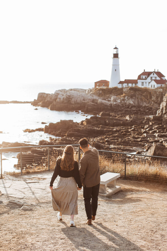 portland headlight engagement photos