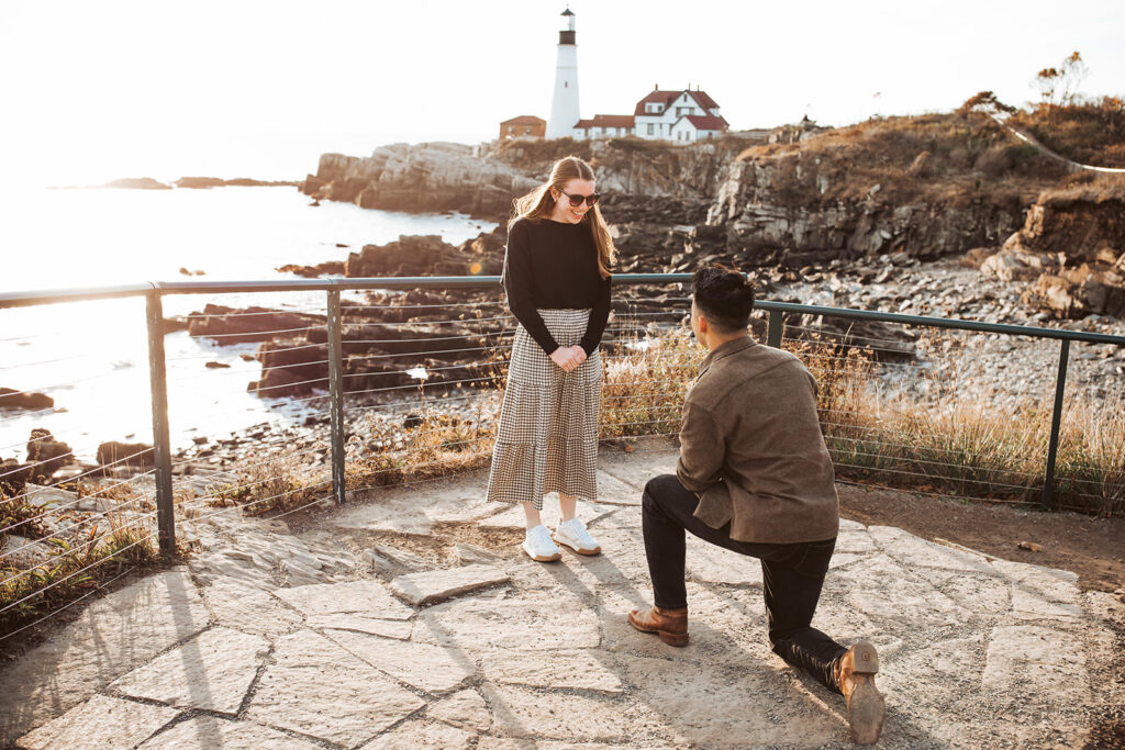 portland headlight engagement photos