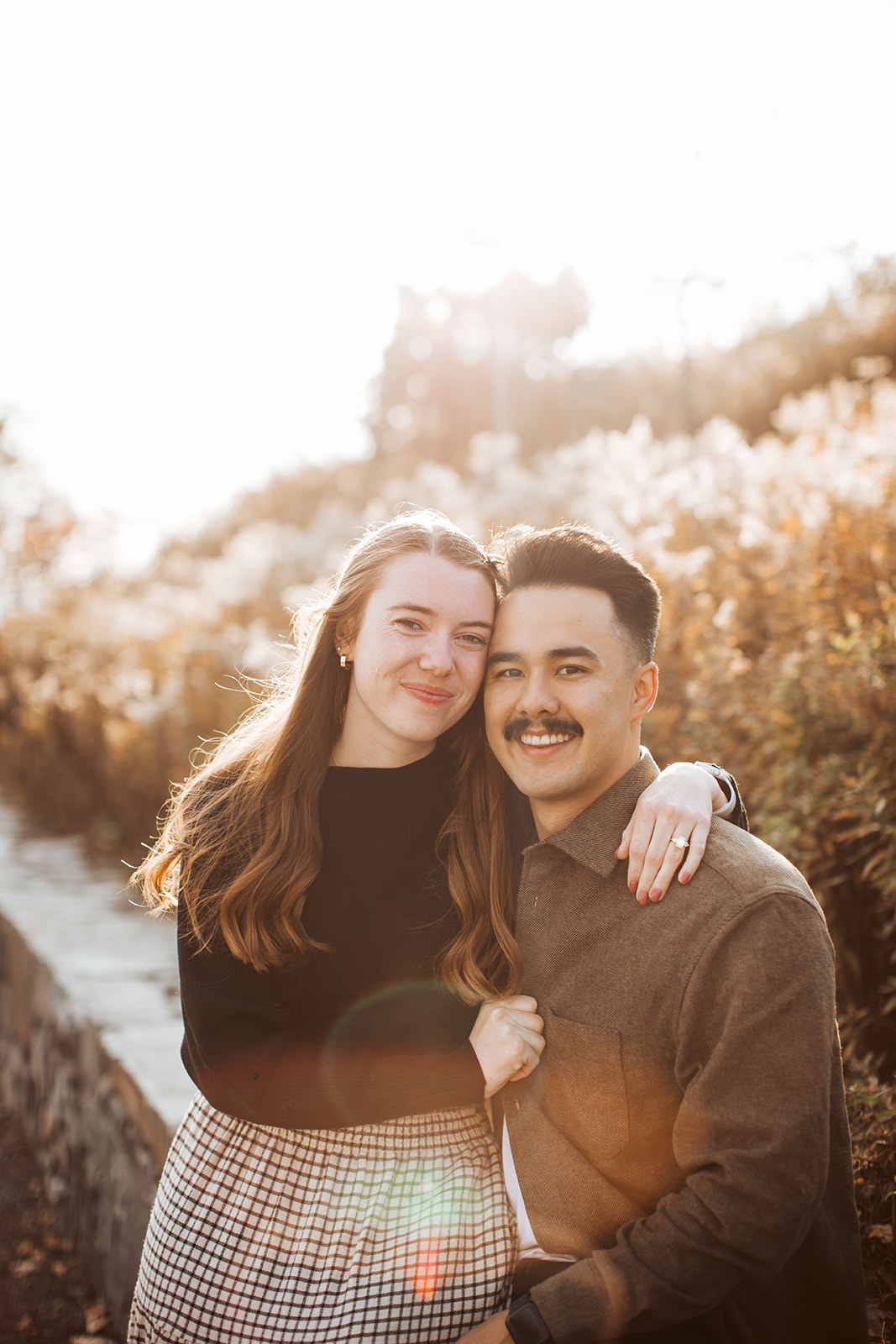 portland headlight engagement photos