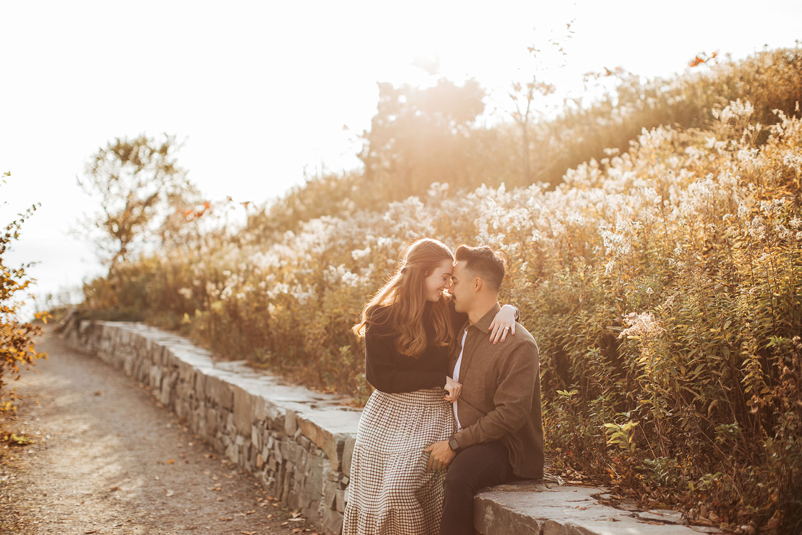 portland headlight engagement photos