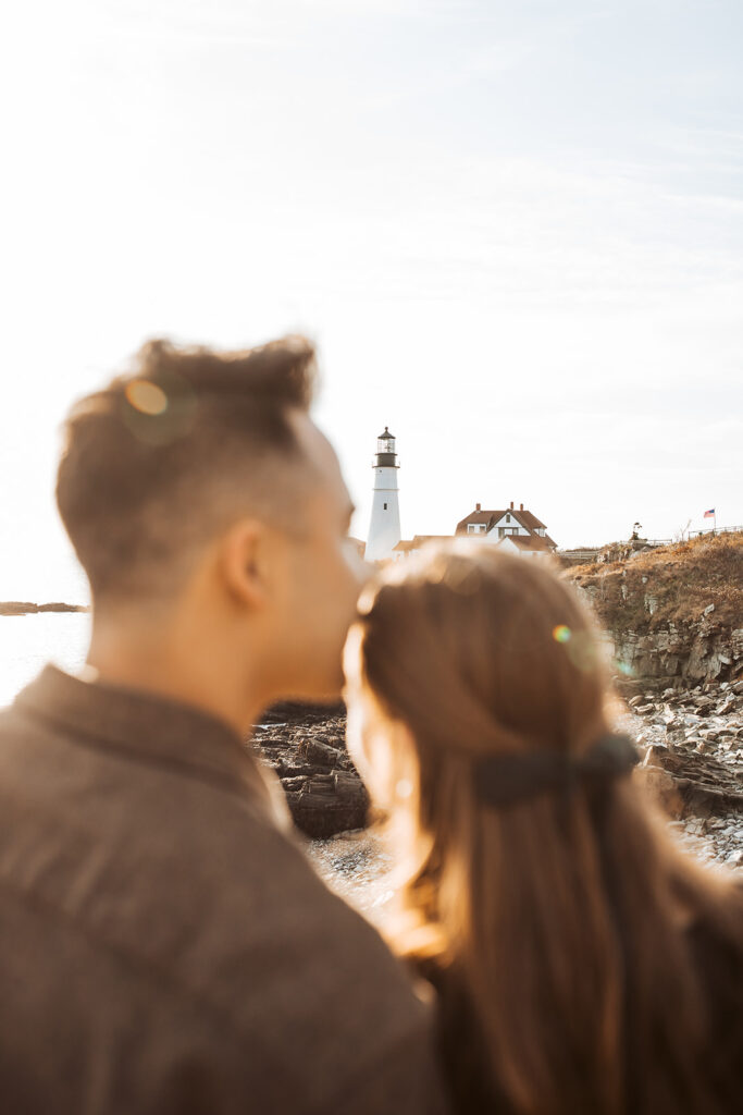 portland headlight engagement photos