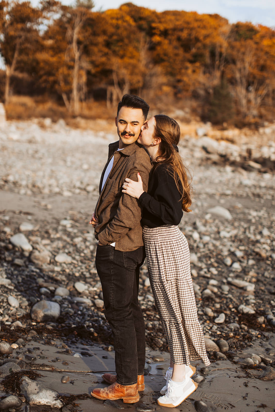 portland headlight engagement photos