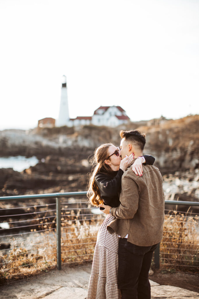 portland headlight engagement photos