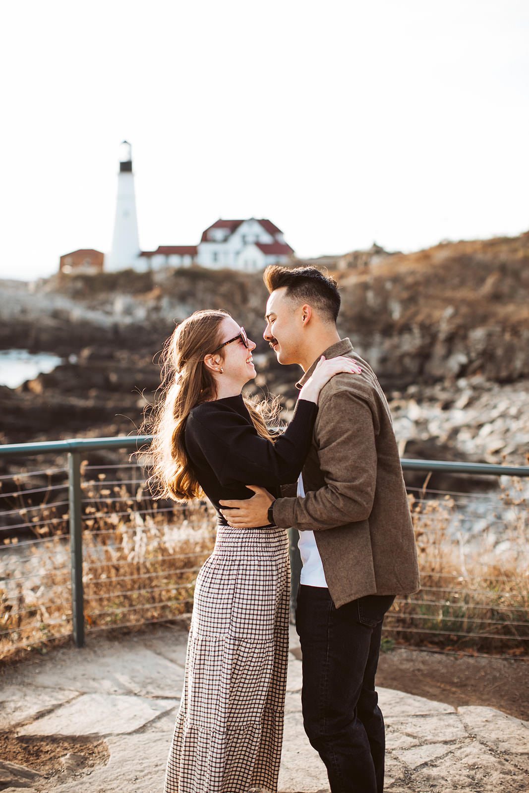 portland headlight engagement photos