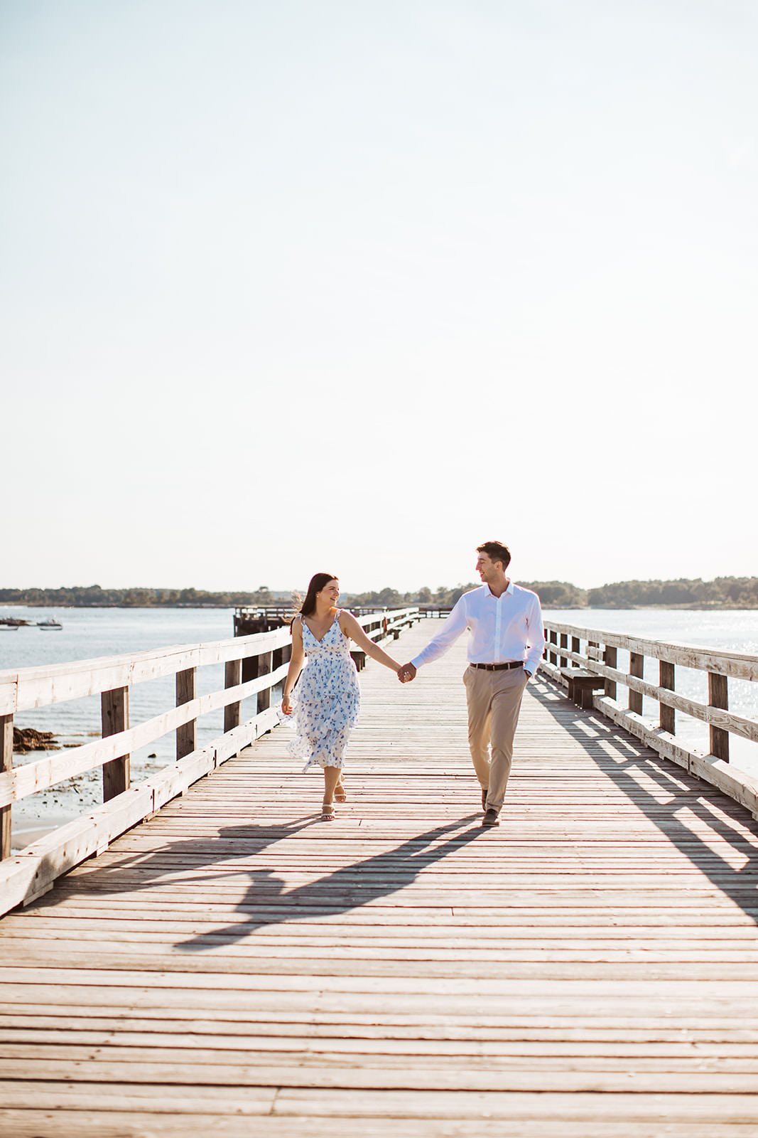 fort foster engagement photos