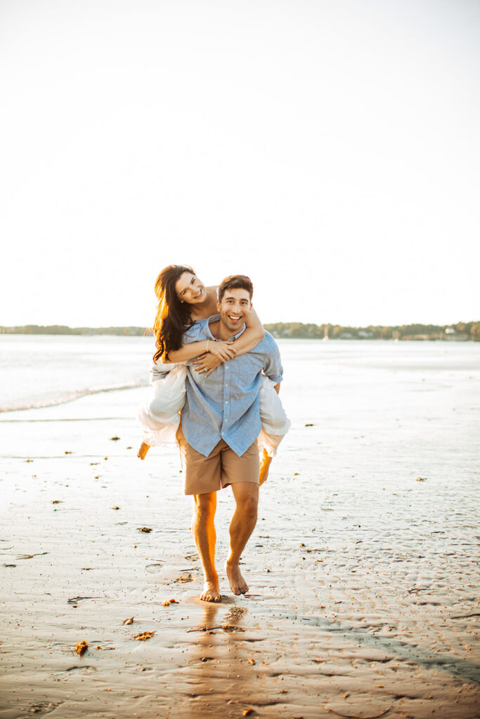 fort foster engagement photos