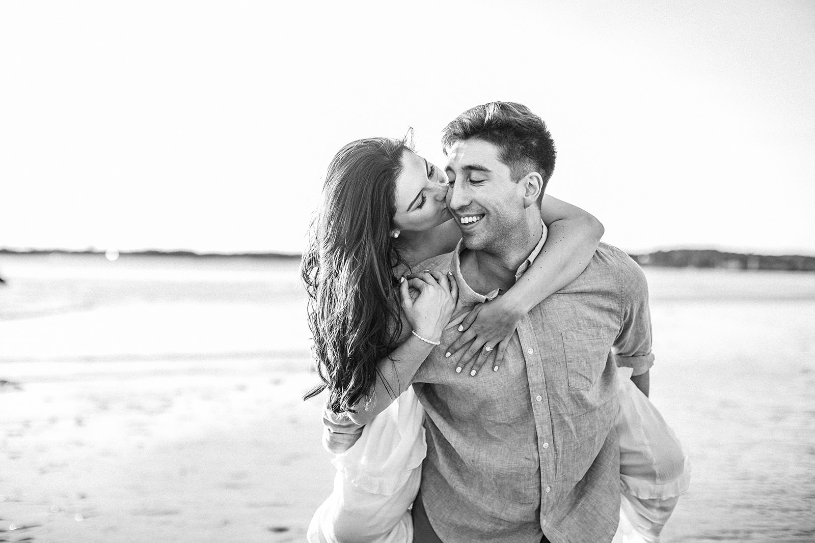 fort foster engagement photos