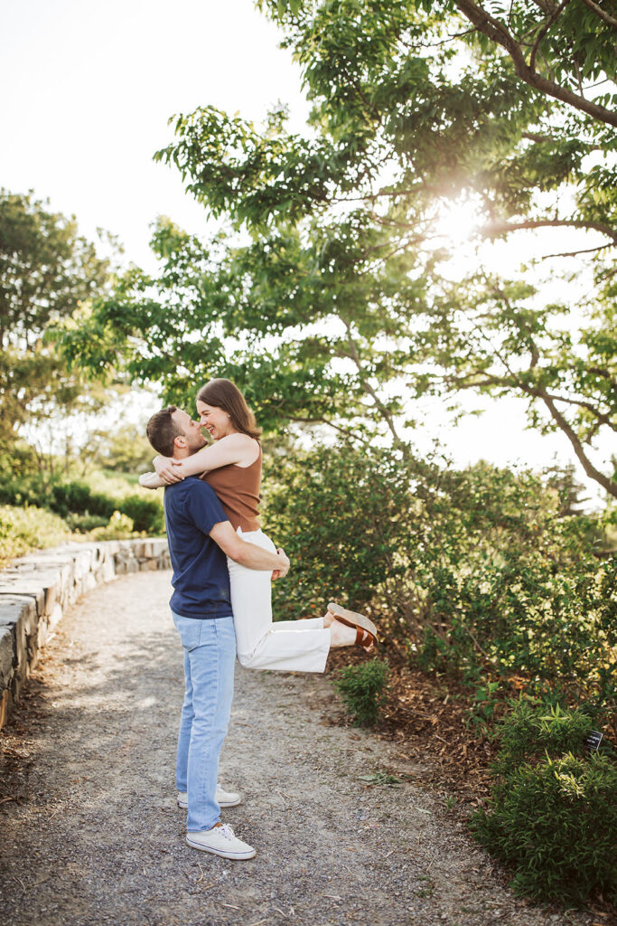 fort williams engagement photos