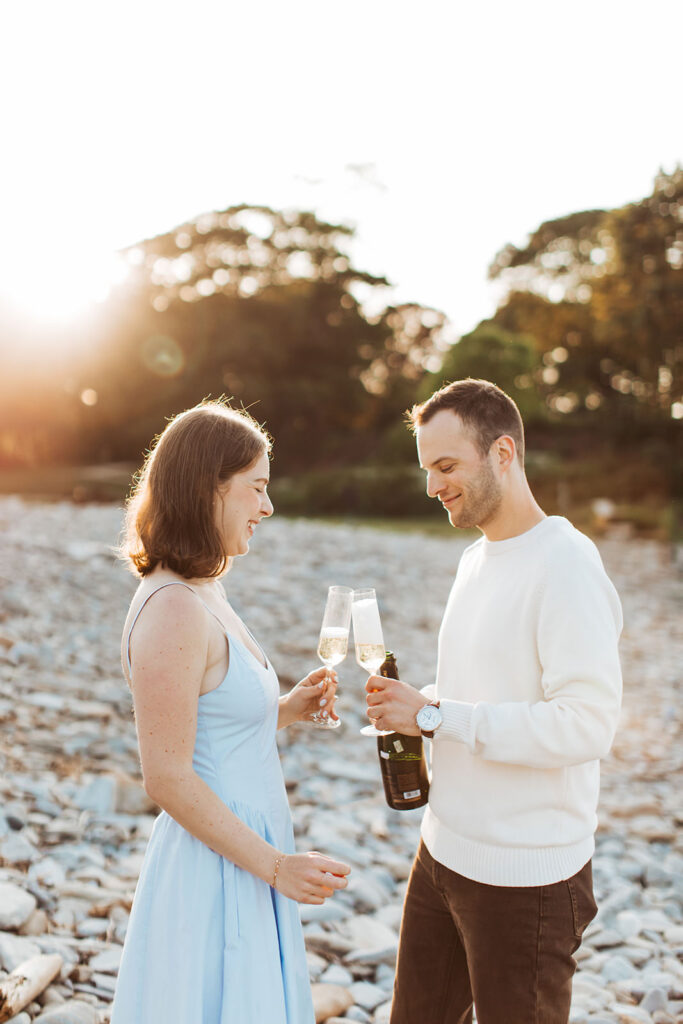 maine engagement photographer