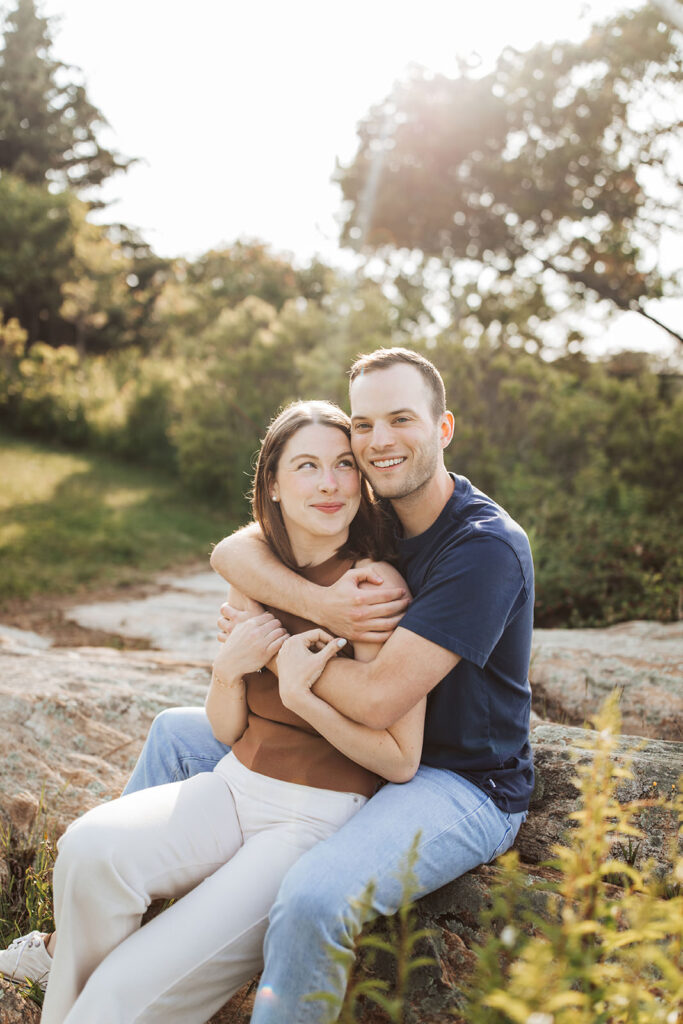 fort williams engagement photos