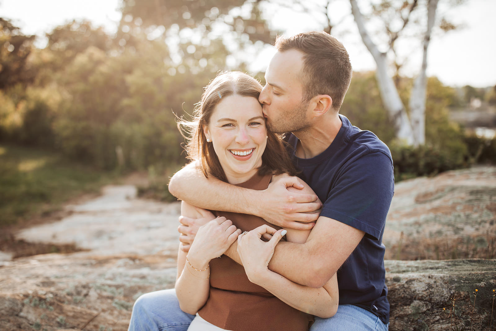 fort williams engagement photos
