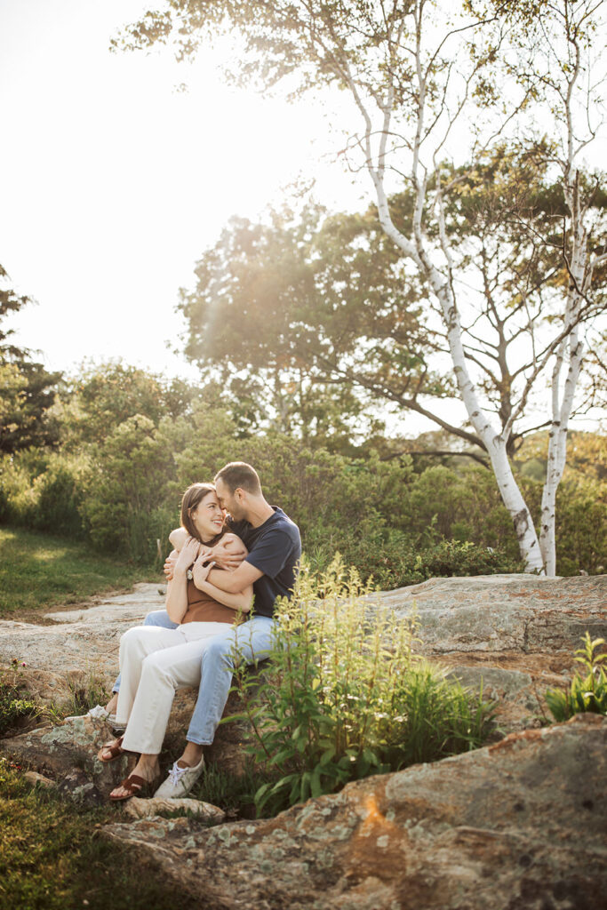 fort williams engagement photos