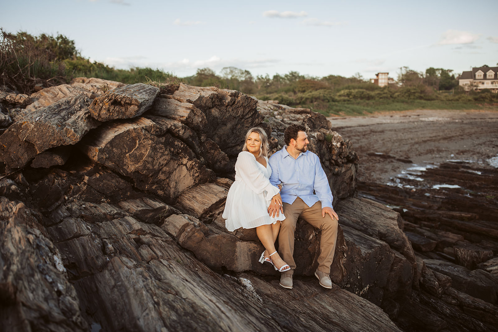 kettle cove engagement photos