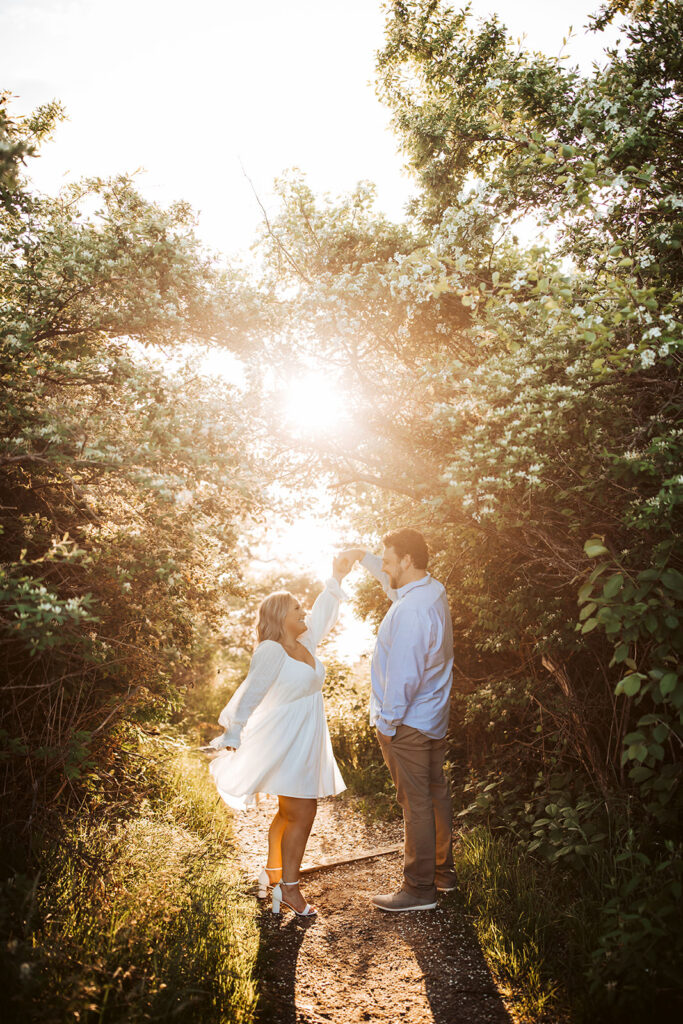 kettle cove engagement photos