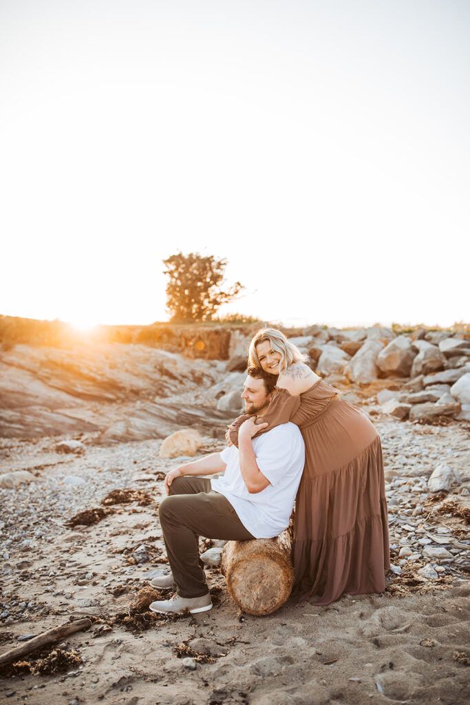 kettle cove engagement photos