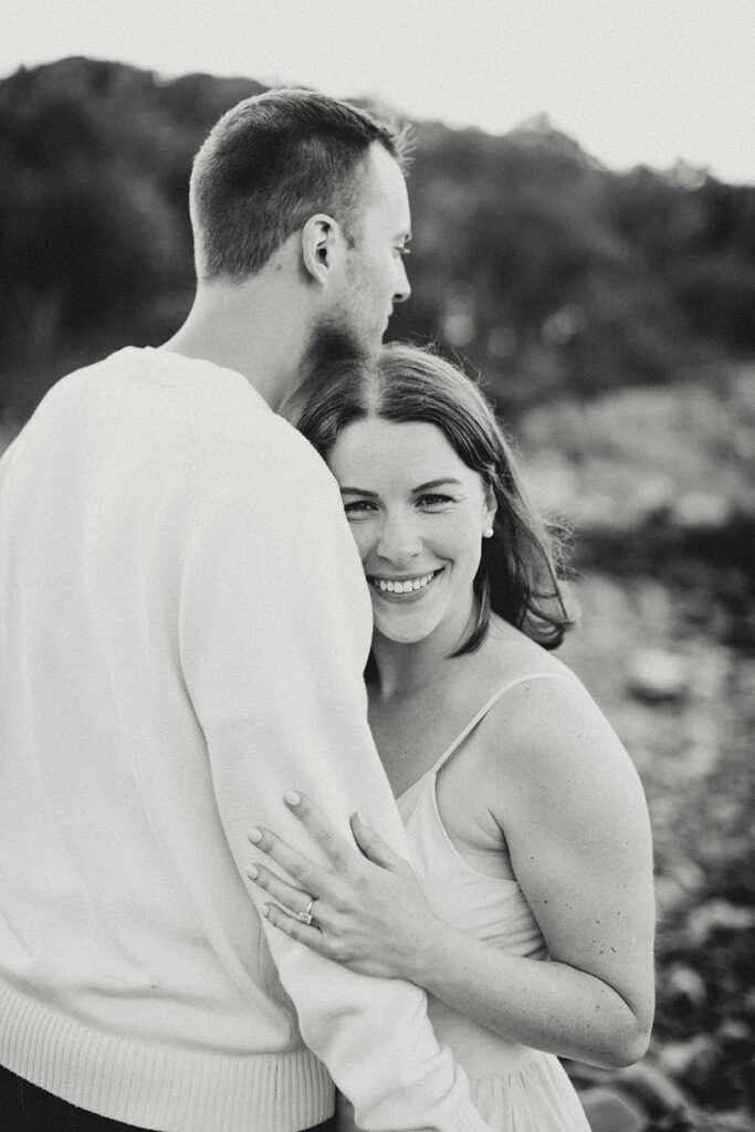 maine engagement photographer