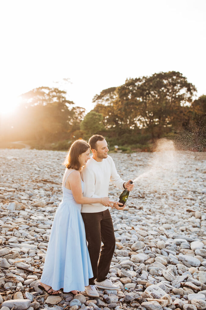 maine engagement photographer